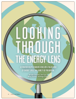 Looking Through the Energy Lens thumbnail image