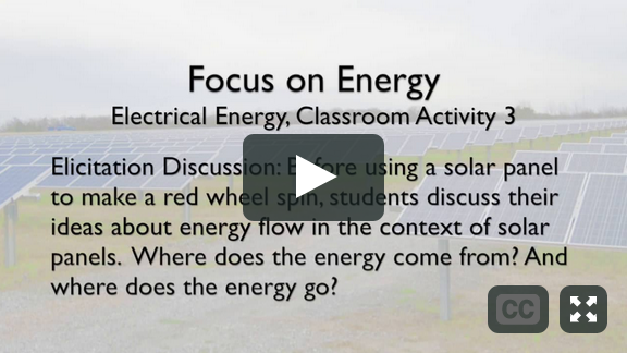 Elicitation Discussion: Electrical Energy, Investigation 3 Video thumbnail image