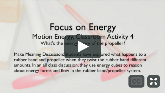 Make Meaning Discussion: Motion Energy, Investigation 4 Video thumbnail image