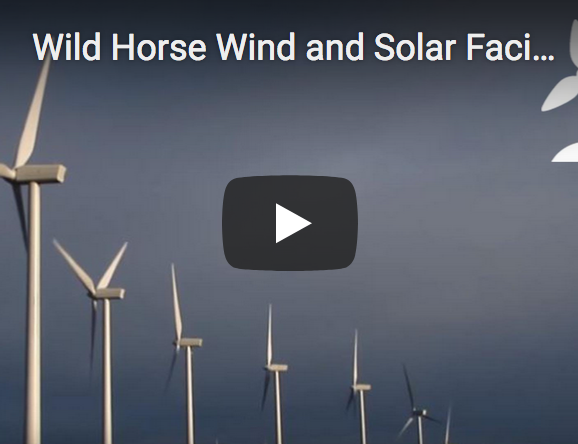 Wild Horse Wind and Solar Facility Video